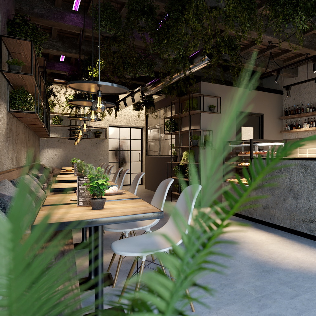 3D Visualization | Bar & Restaurant