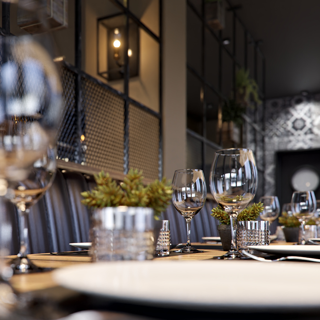 3D Visualization | Bar & Restaurant